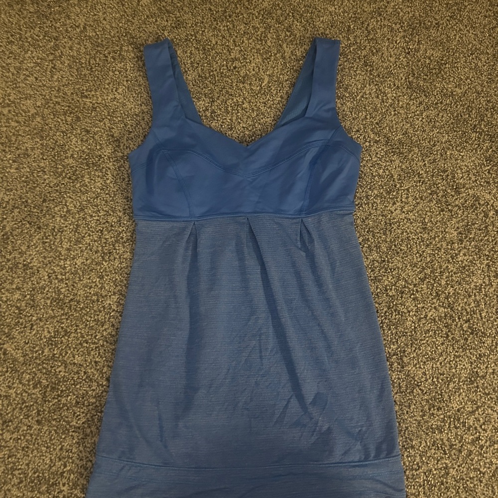 Lululemon Blue Tank Top size 4